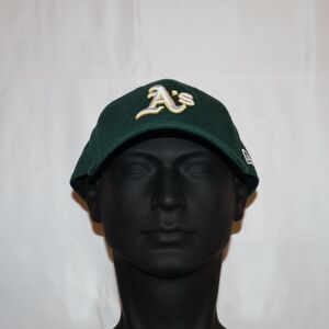 New Era Green Oakland A's Logo Baseball Cap